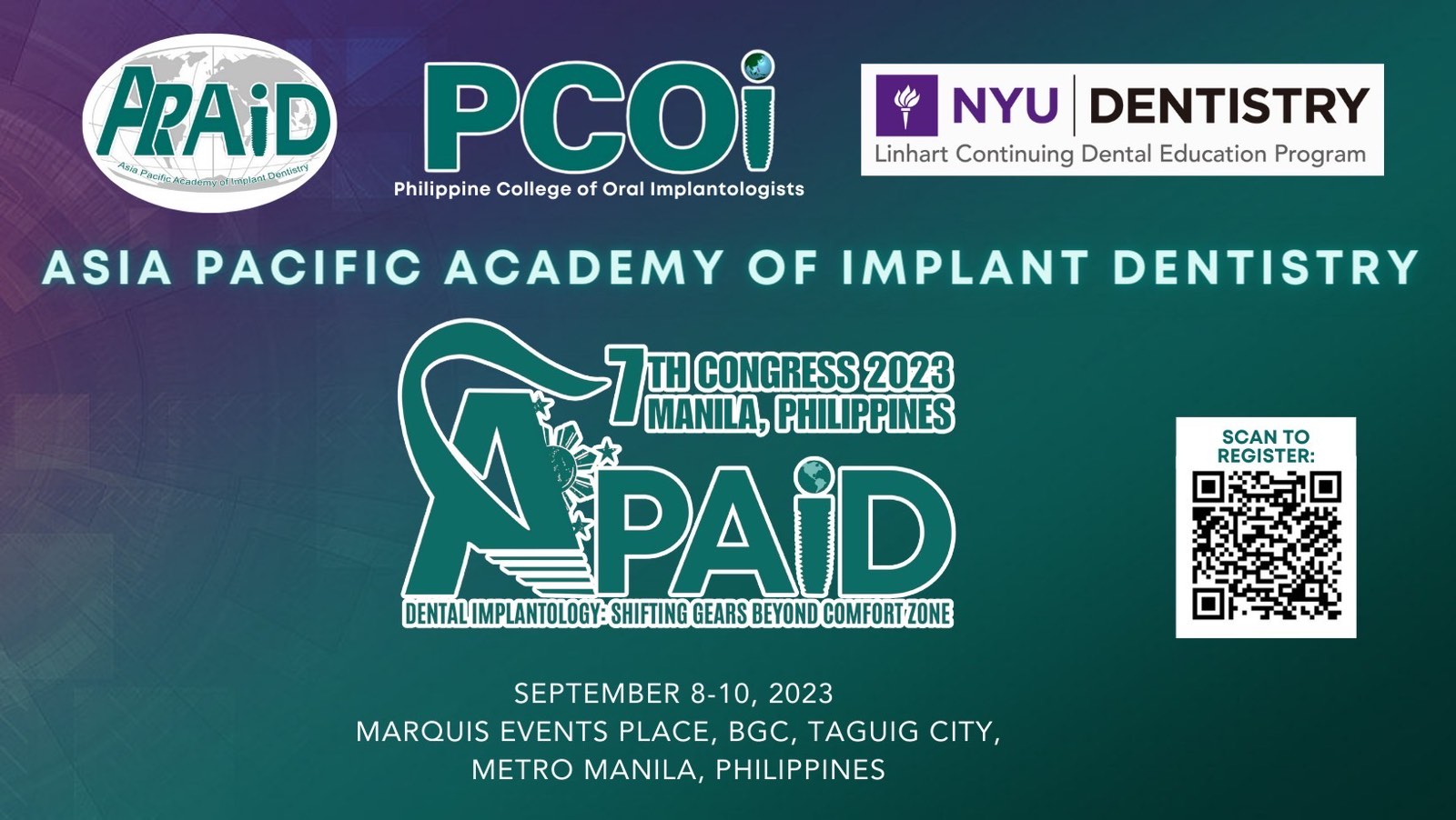 APAID 7th International Congress 2023 Event Info